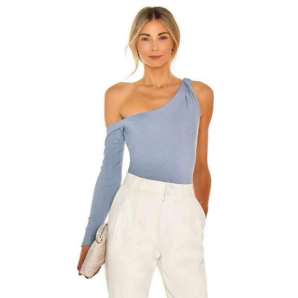 Revolve Nwt Camila Coehlo blue bodysuit - Picture 4 of 5